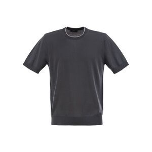 Peserico Men T-Shirt In Pure Cotton Yarn